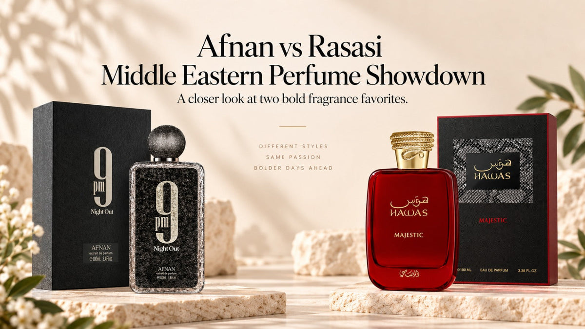 Afnan vs Rasasi: Middle Eastern Perfume Showdown