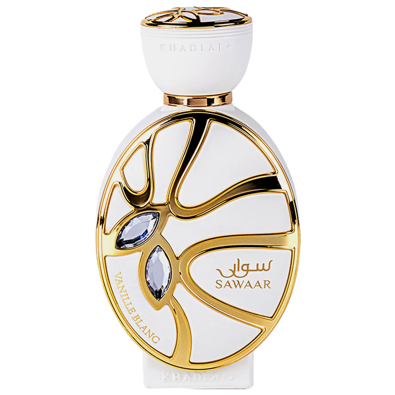 Khadlaj Sawaar Vanille Blanc Extrait de Parfum for Unisex 3.4 Ounce