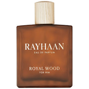 Rayhaan Royal Wood Eau de Parfum for Men, 3.4 Ounce