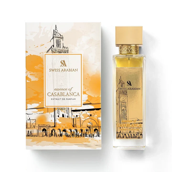 Swiss Arabian Essence of Casablanca Extrait de Parfum Spray For Unisex 3.4 Ounce