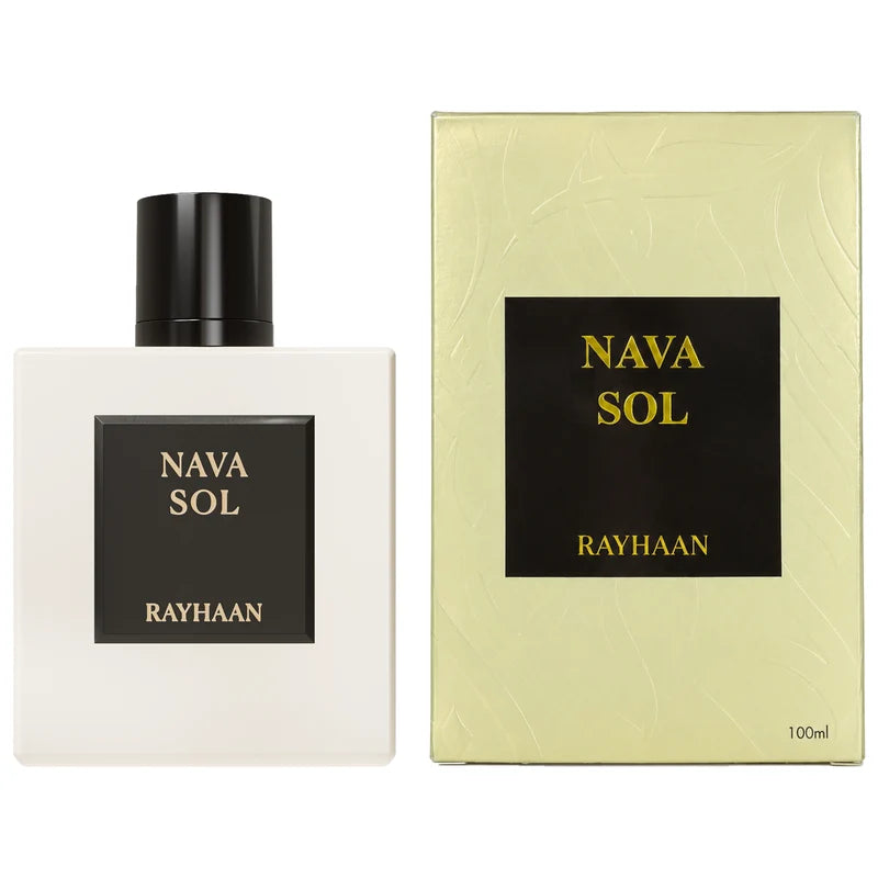 Rayhaan Nava Sol Eau de Parfum Spray for Unisex 3.4 Ounce