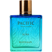 Rayhaan Pacific Aura Eau de Parfum Spray for Men 3.4 Ounce