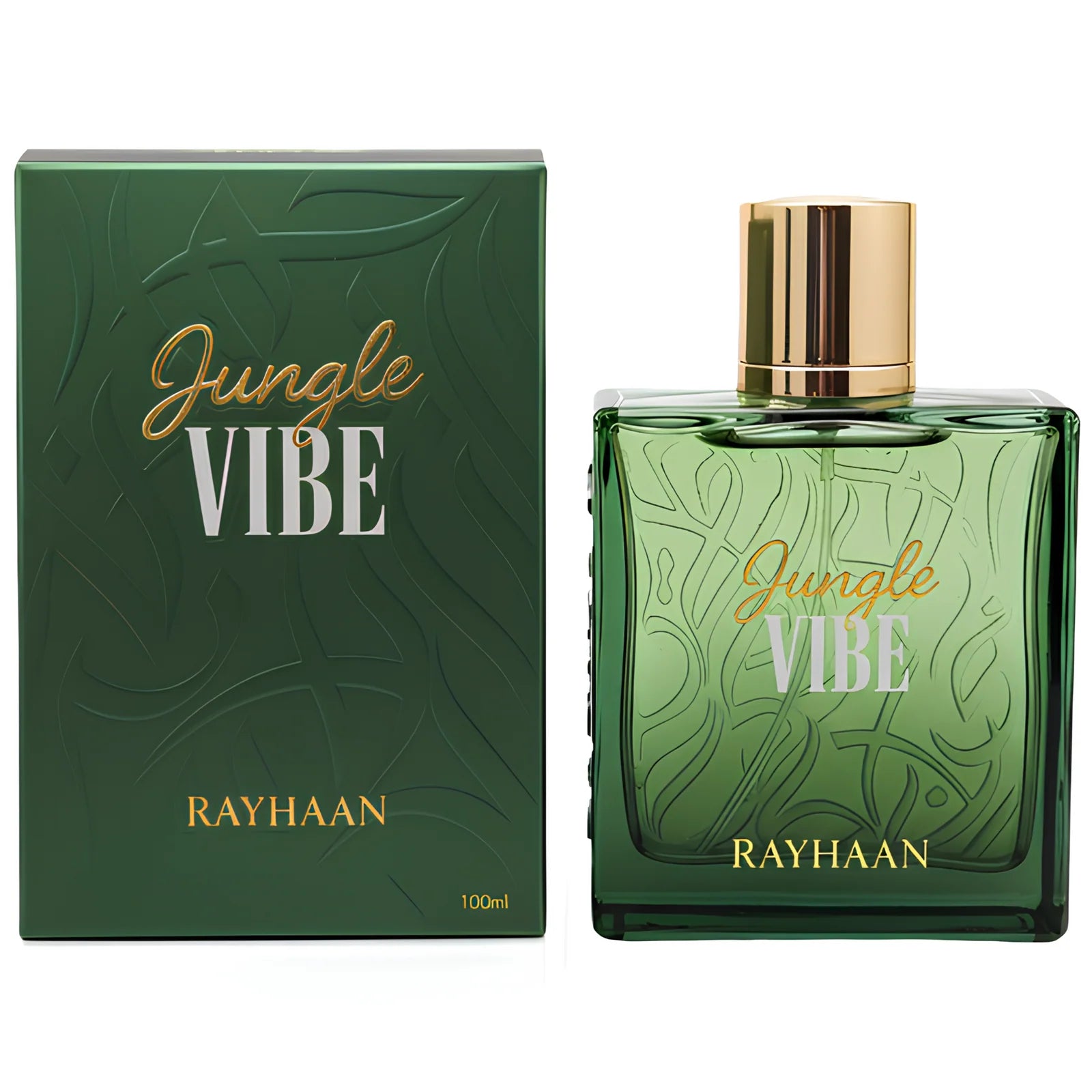 Rayhaan Jungle Vibe Eau de Parfum Spray for Unisex,3.4 Ounce