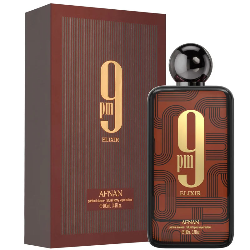 Afnan 2-Piece (9 PM Elixir &  9pm Night Out) Fragrance Bundle
