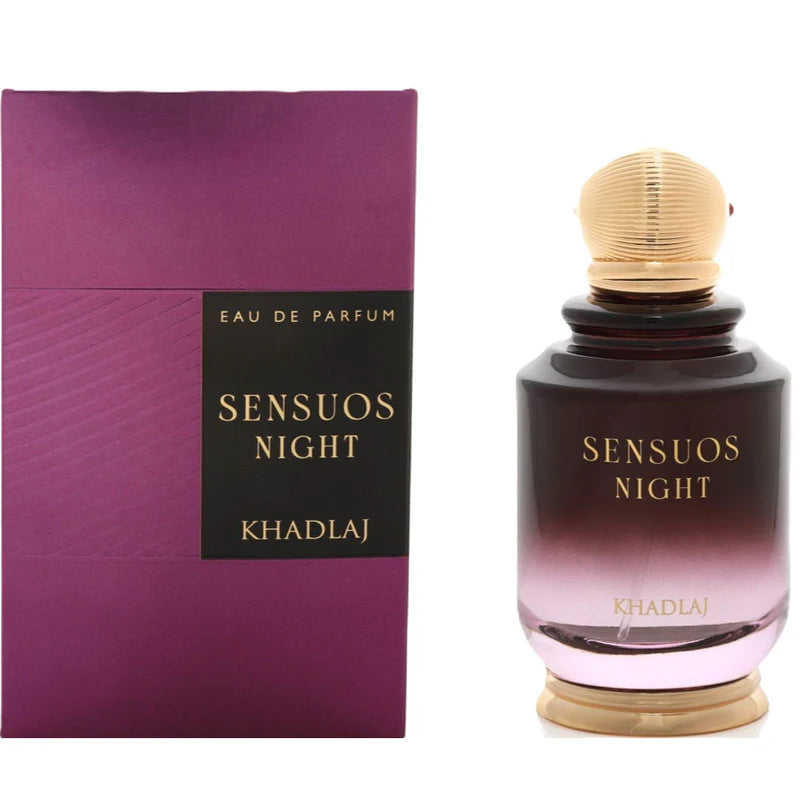 Khadlaj Sensuos Night Eau de Parfum for Women 3.4 Ounce