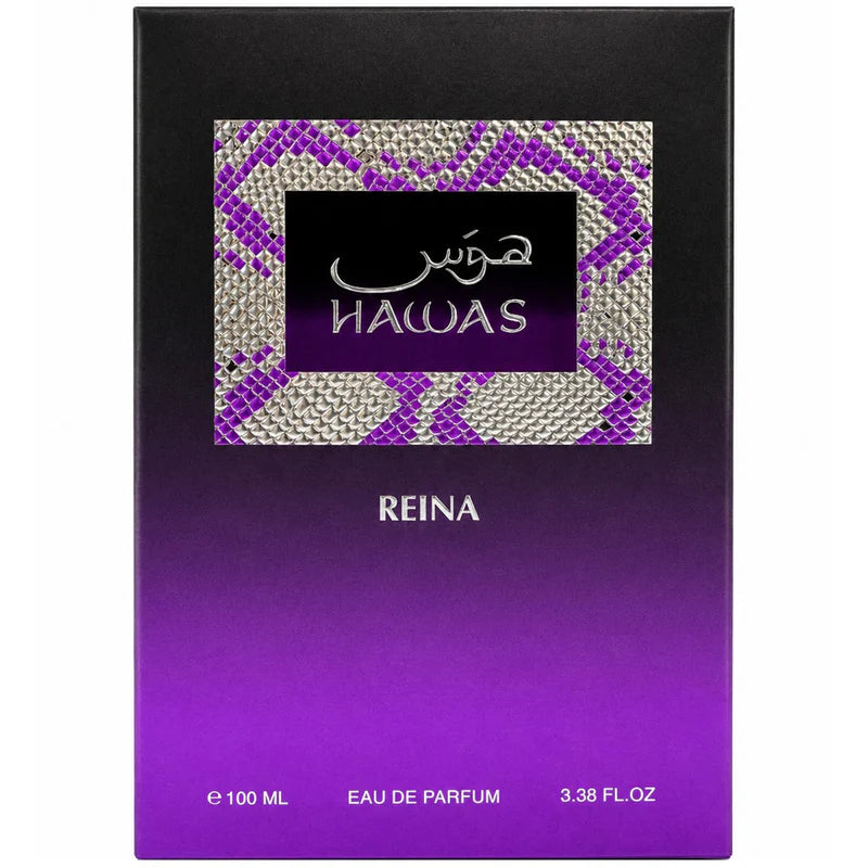 Rasasi Hawas Reina Eau de Parfum for Women 3.4 Ounce