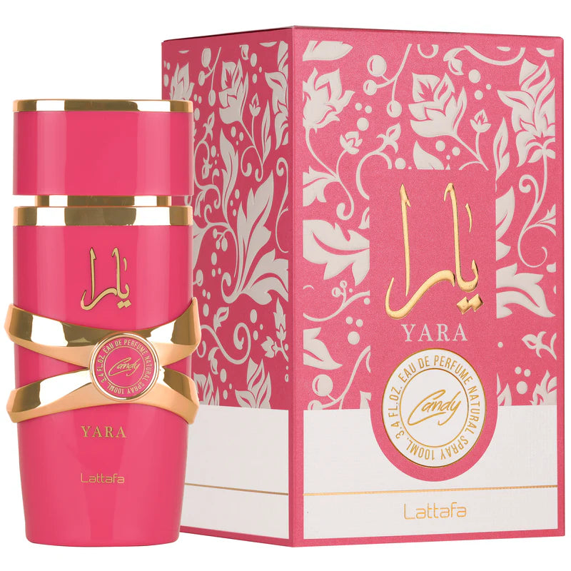 Lattafa 5-Piece Yara Collection (Yara Pink, Candy, Tous, Moi, Elixir) Fragrance Bundle for Women