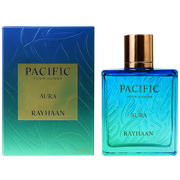 Rayhaan Pacific Aura Eau de Parfum Spray for Men 3.4 Ounce