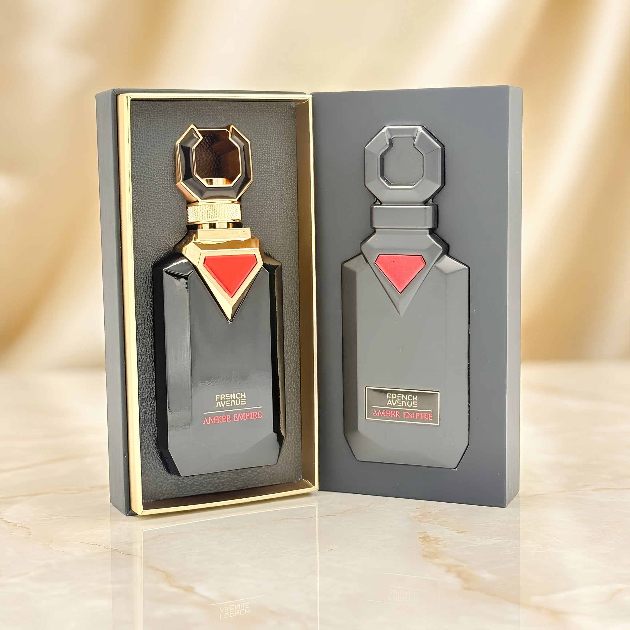 French Avenue Amber Empire Extrait De Parfum Spray for Men, 3.4 Ounce