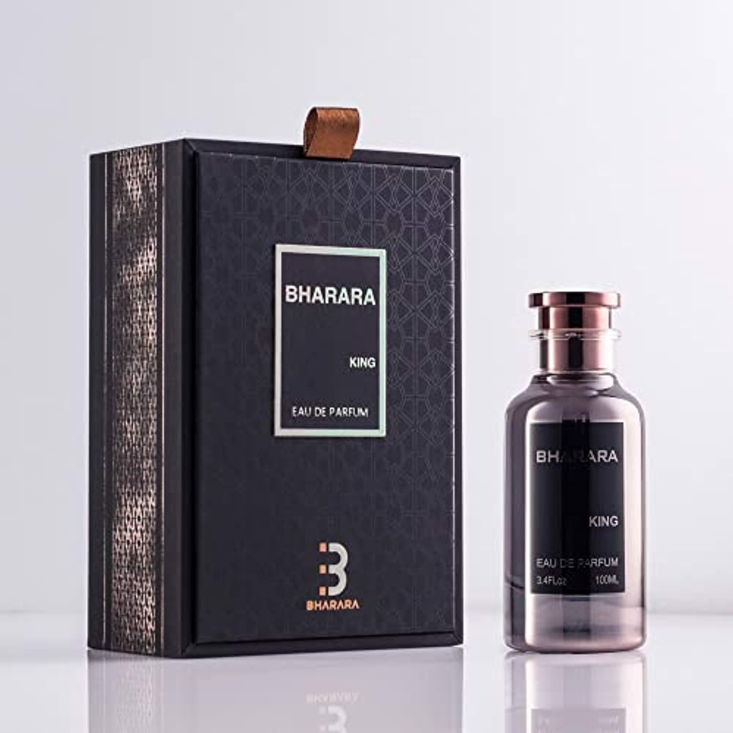 Bharara King Eau de Parfum Spray for Men 3.4 Ounce