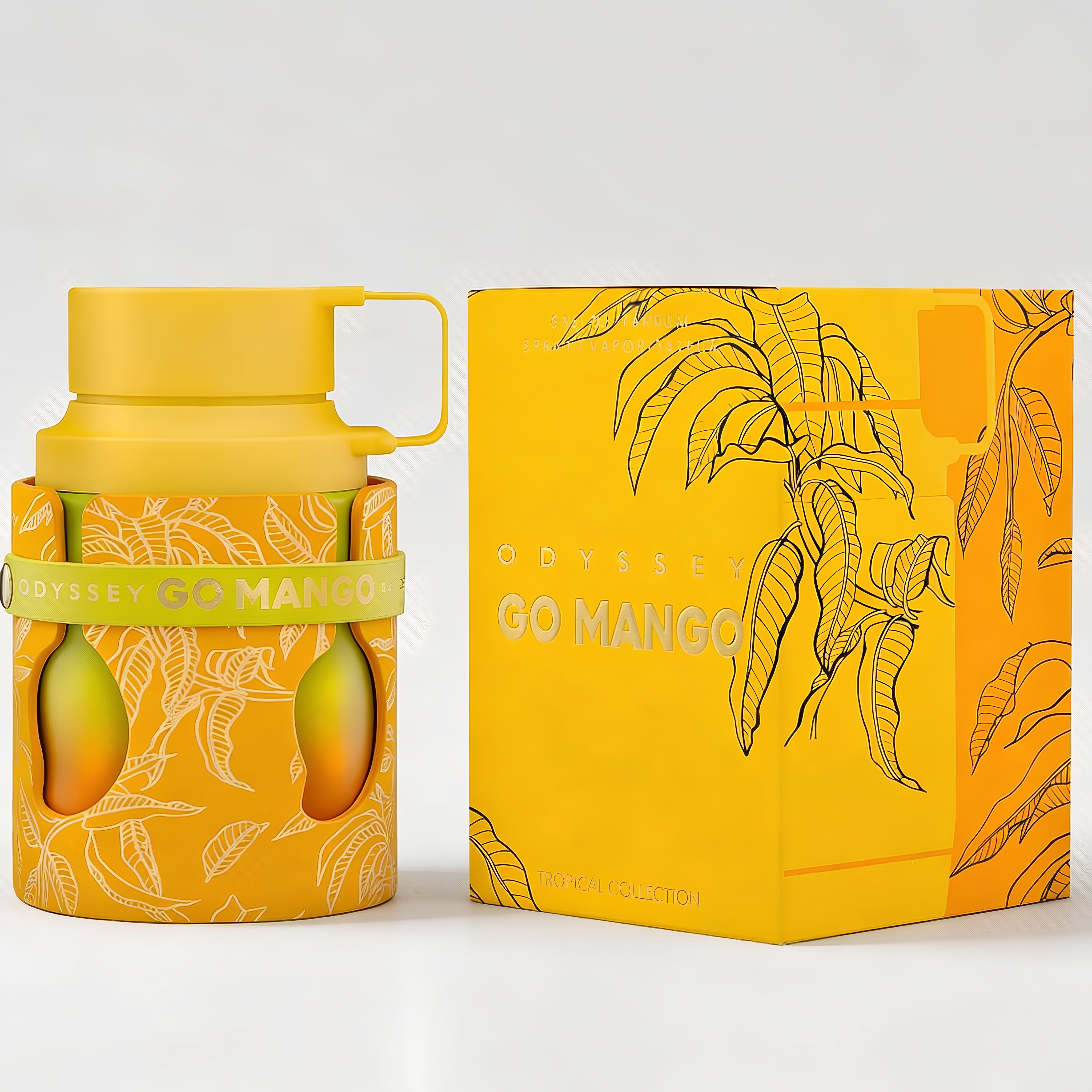 Armaf Odyssey Go Mango Tropical Collection Eau de Parfum Spray for Unisex 3.4 Ounce