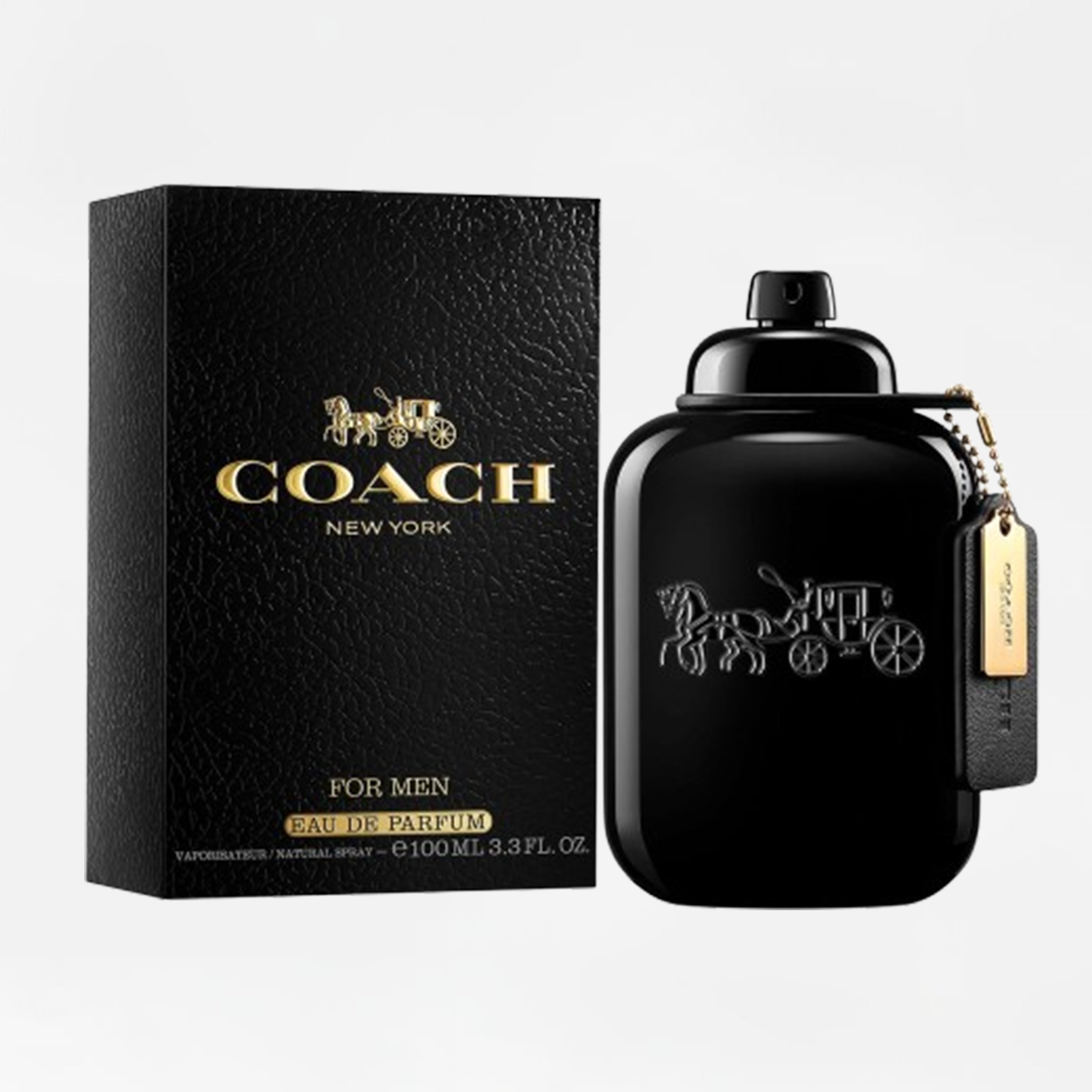 Coach For Men Eau De Parfum Spray for Men, 3.3 Ounce