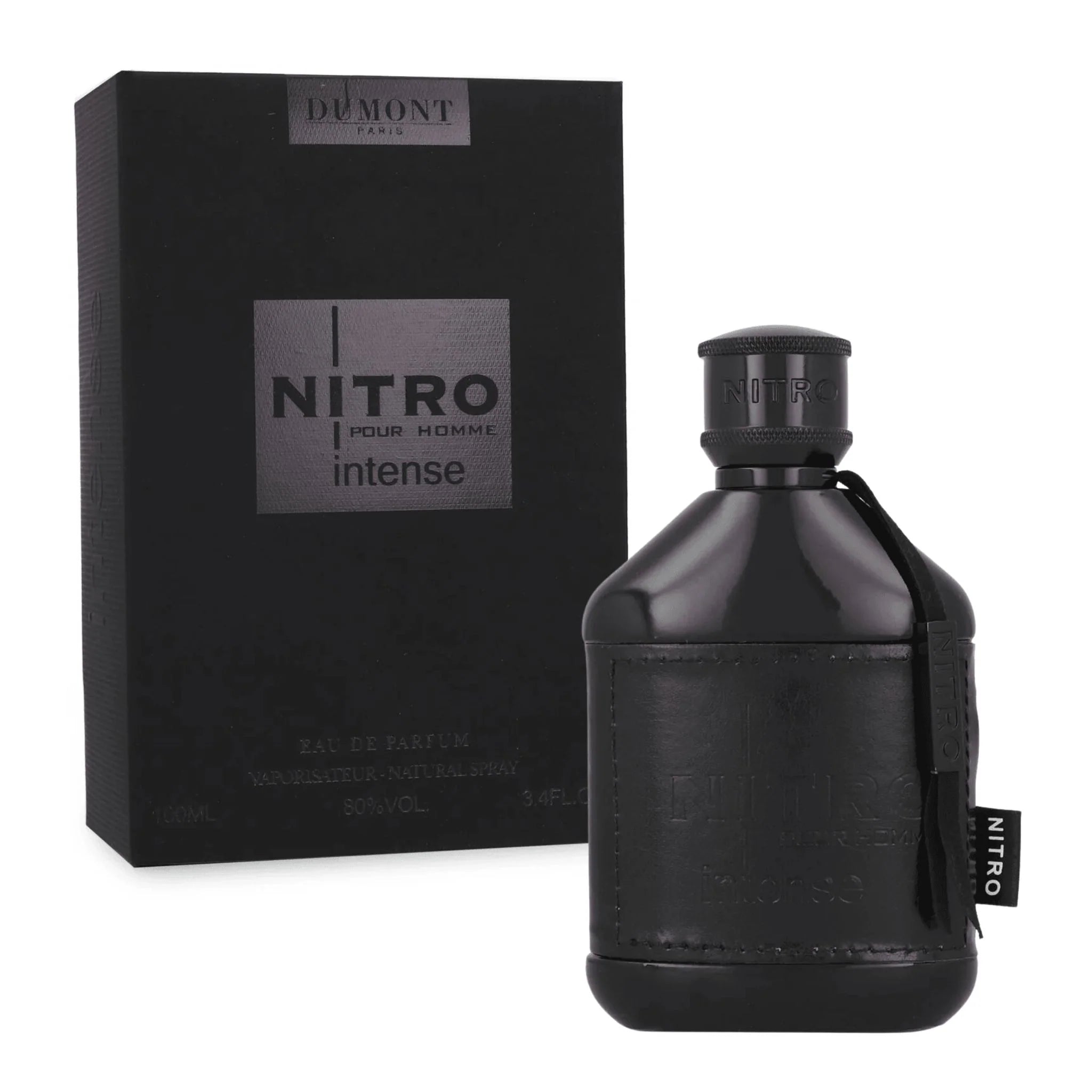 Dumont Nitro Intense for Men Eau De Parfum Spray, 3.4 Ounce