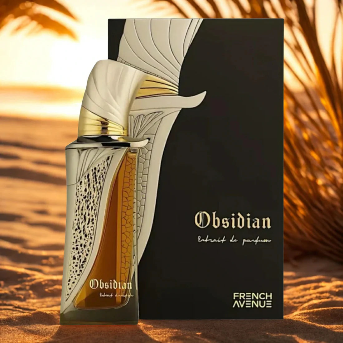 French Avenue Obsidian Extrait De Parfum Spray for Unisex, 3.4 Ounce