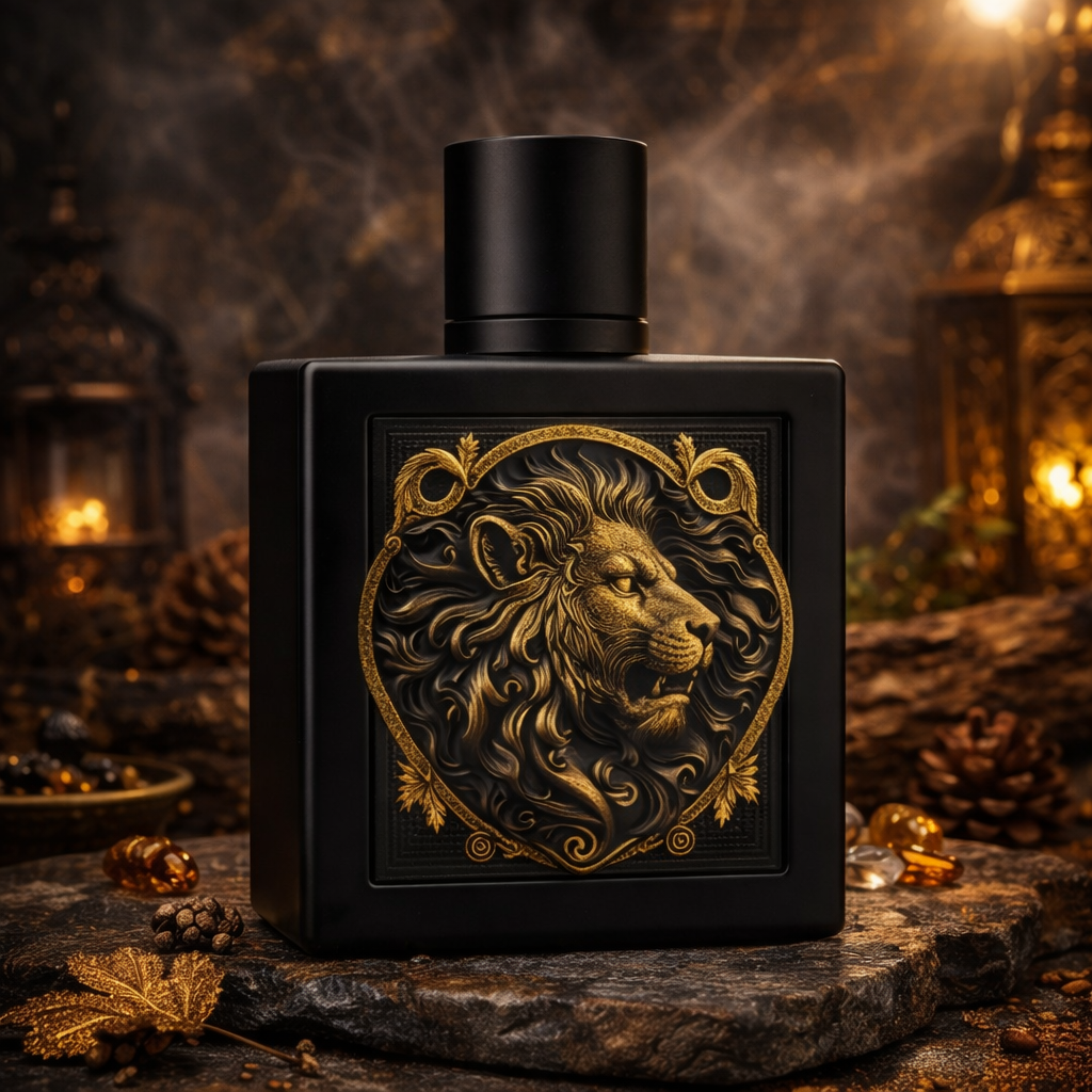 Rayhaan Lion Eau de Parfum for Men, 3.4 Ounce