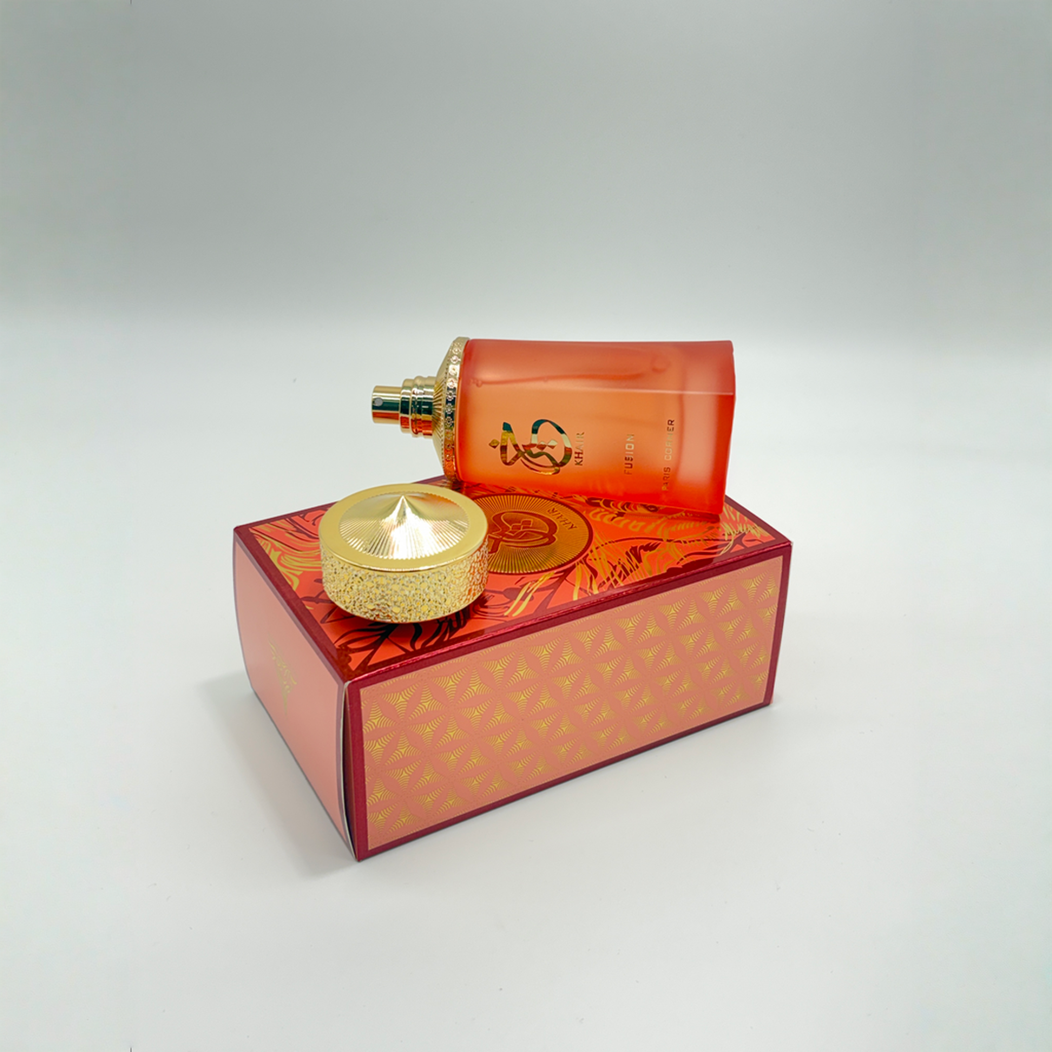 Paris Corner Khair Fusion Eau De Parfum Spray for Unisex, 3.4 Ounce