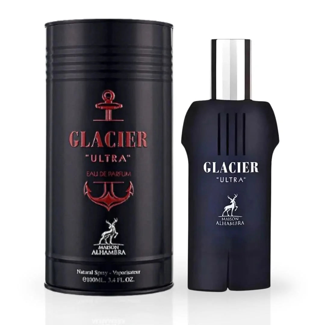Maison Alhambra Glacier Ultra Eau de Parfum Spray For Men 3.4 Ounce