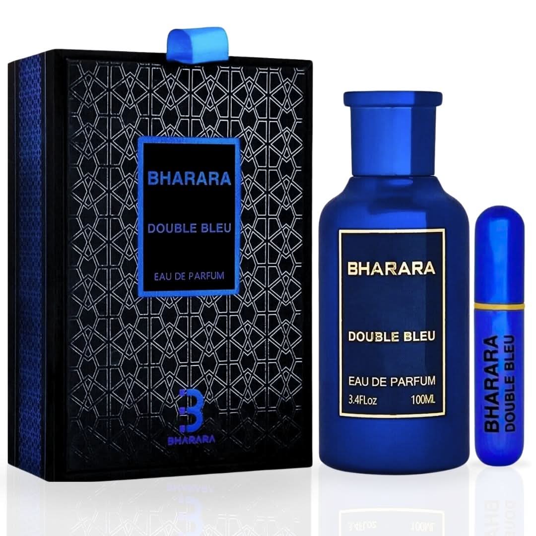 Bharara Double Bleu Eau de Parfum Spray For Men 3.4 Ounce
