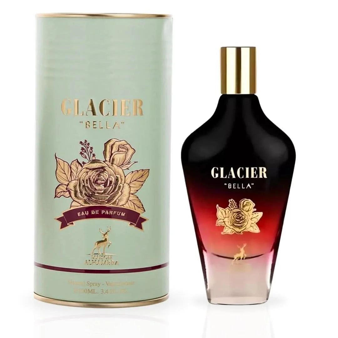 Maison Alhambra Glacier Bella Eau de Parfum Spray For Men 3.4 Ounce