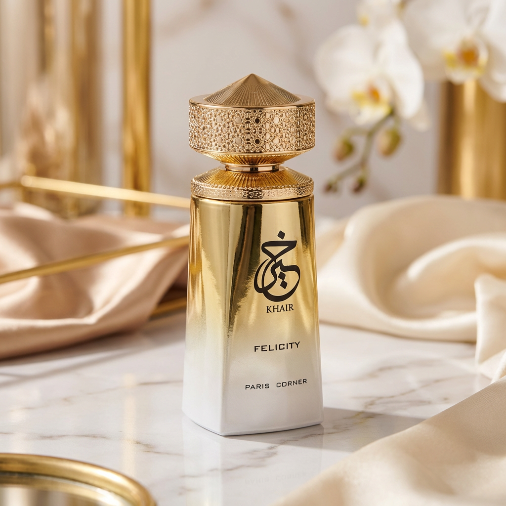 Paris Corner Khair Felicity Eau De Parfum Spray for Unisex, 3.4 Ounce