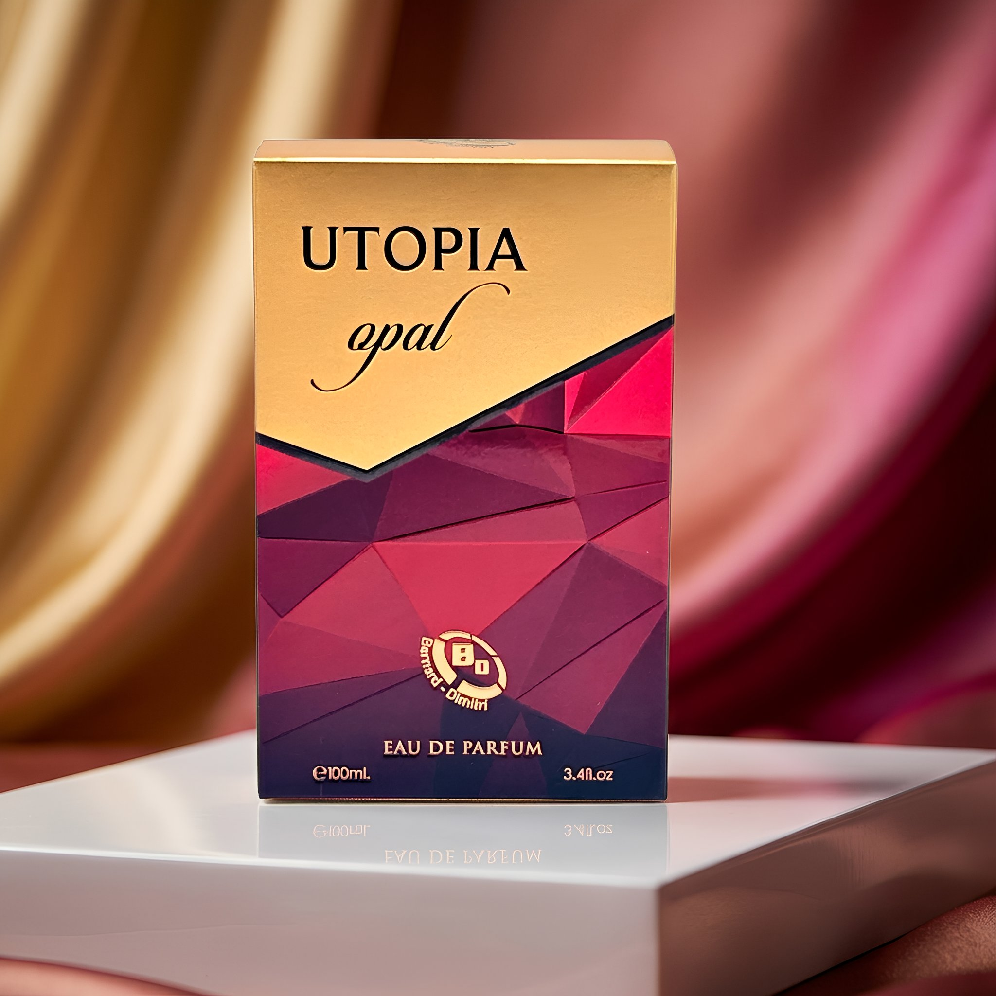 BERNARD DIMITRI Utopia Opal Eau De Parfum Spray For Men 3.4 Ounce