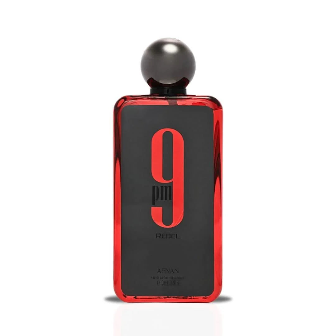 Afnan 4-Piece (9pm Elixir, 9am Dive , 9PM Black & 9PM Rebel) Fragrance Bundle for Unisex