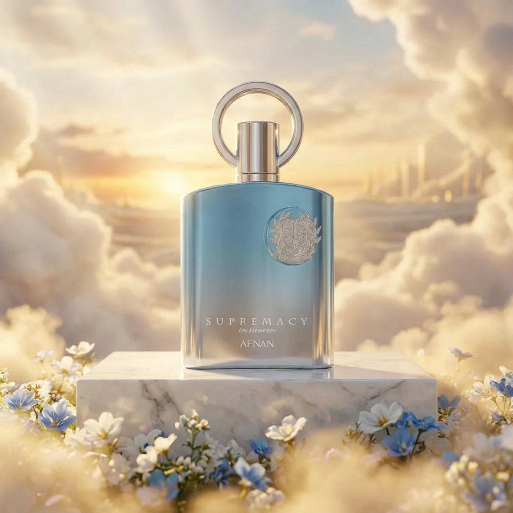Afnan Supremacy In Heaven Eau De Parfum Spray For Men 3.4 Ounce