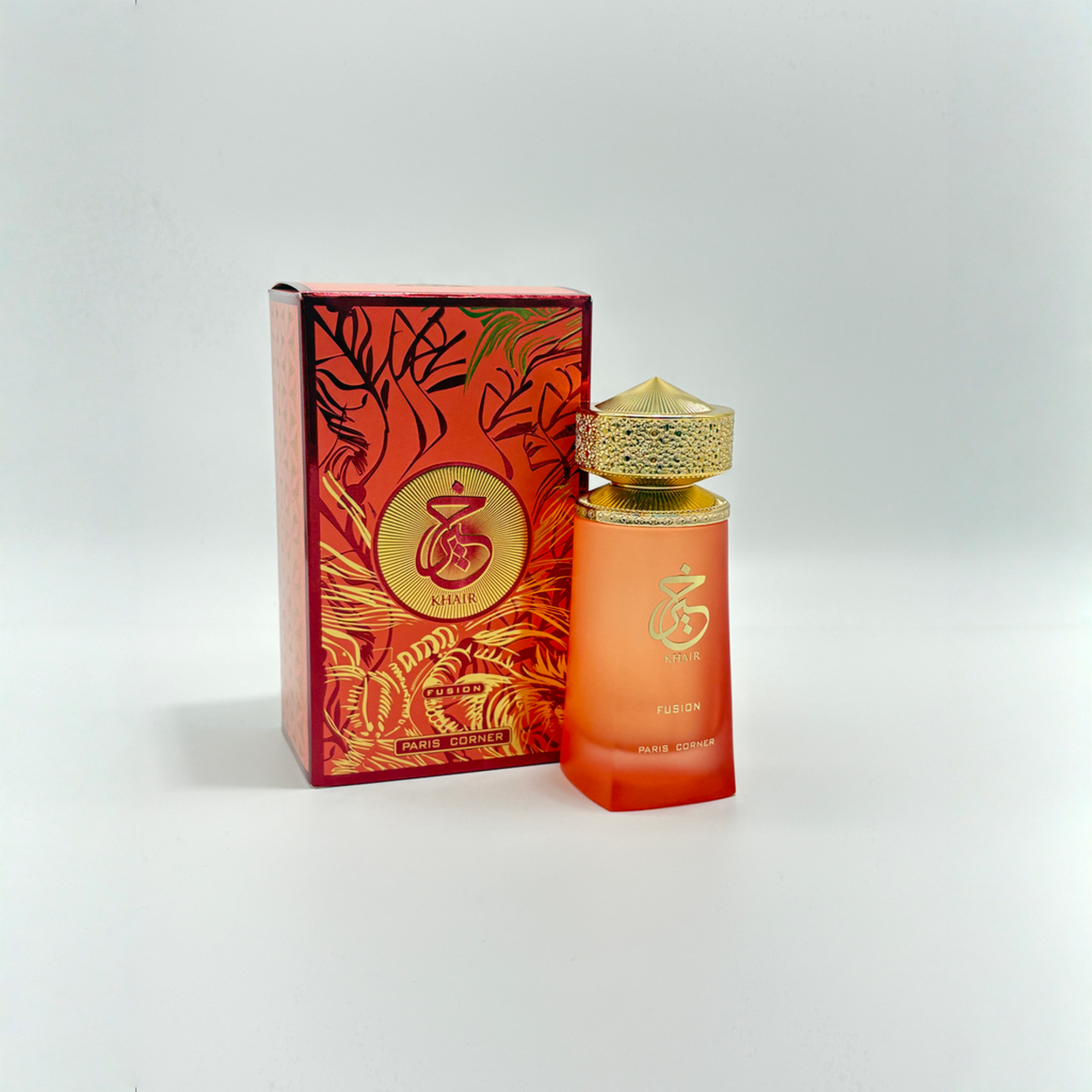 Paris Corner Khair Fusion Eau De Parfum Spray for Unisex, 3.4 Ounce