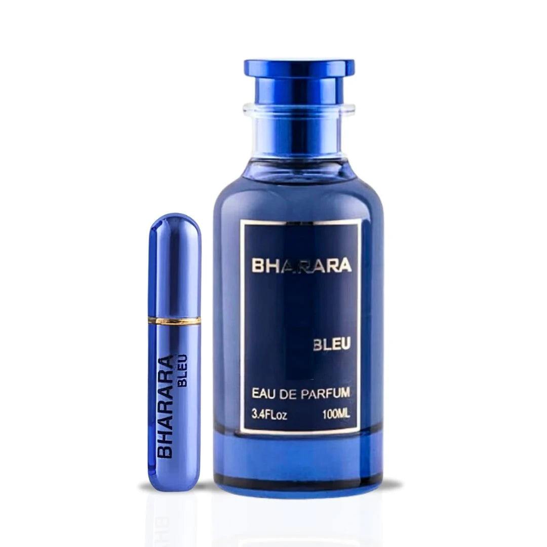 Bharara Bleu Pour Homme Eau de Parfum Spray for Men 3.4 Ounce