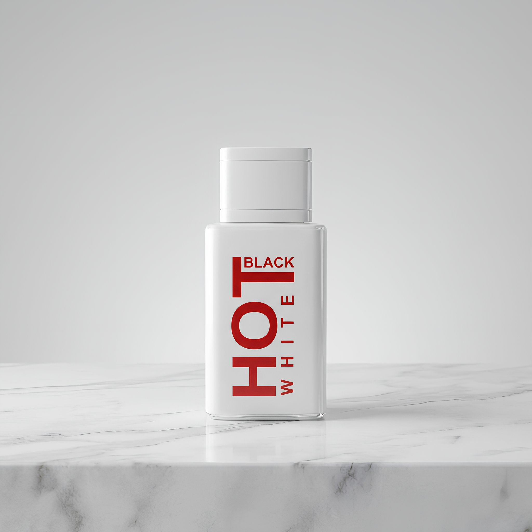 BERNARD DIMITRI Hot Black White Eau De Parfum Spray For Men 3.4 Ounce