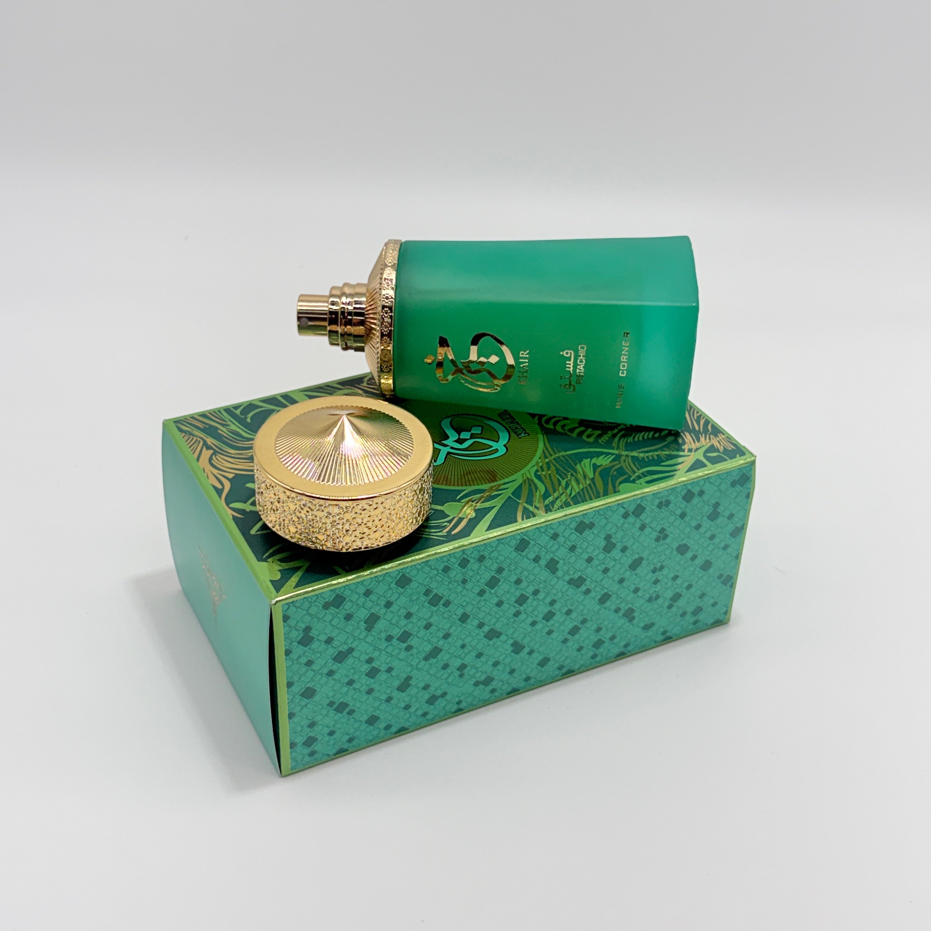 Paris Corner Pistachio Khair Eau De Parfum Spray for Unisex, 3.4 Ounce