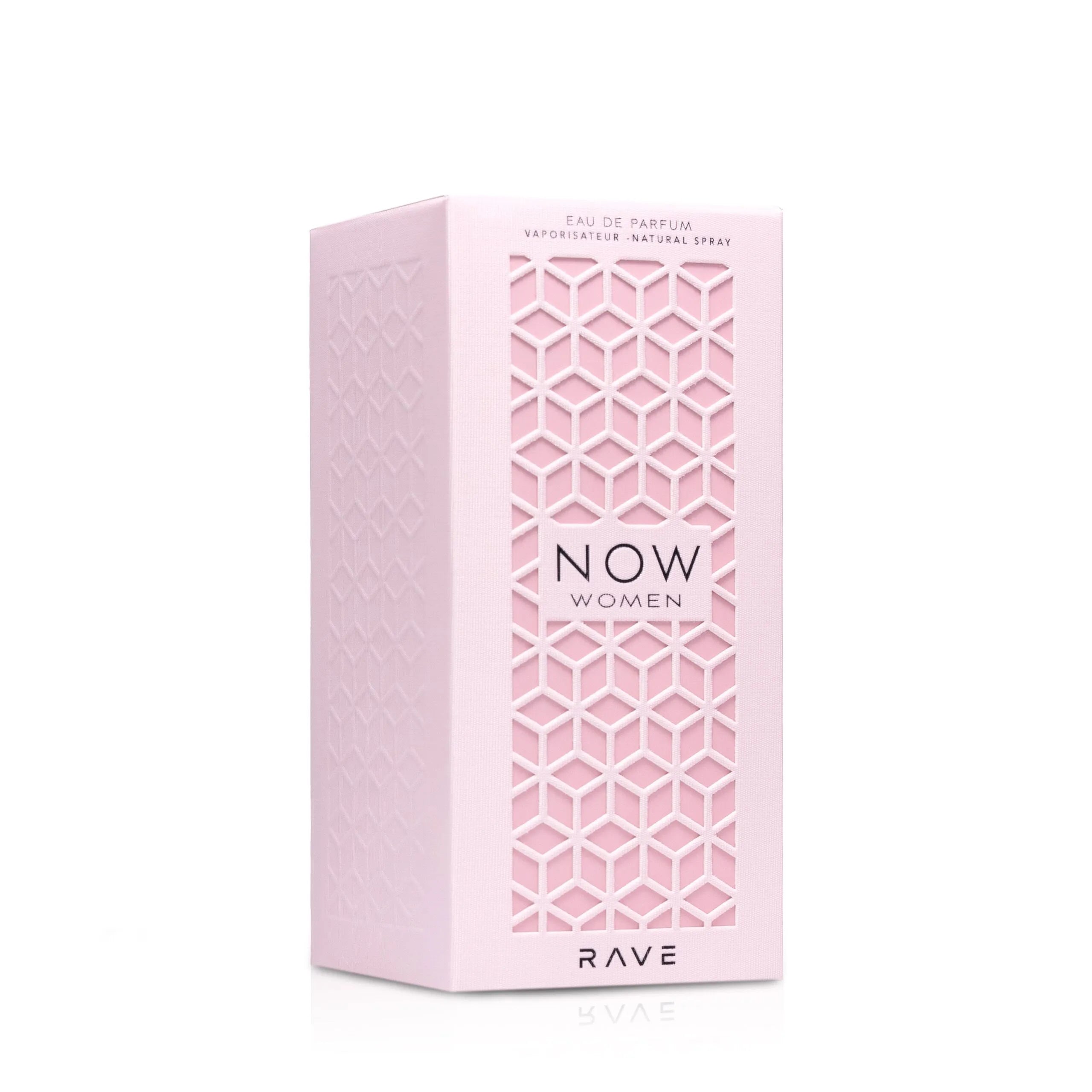 Lattafa Rave Now Eau de Parfum Spray for Women, 3.4 Ounce