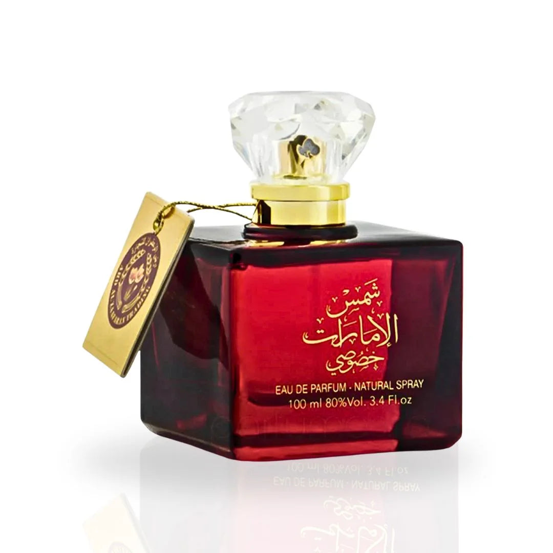 Ard Al Zaafaran Shams Al Emarat Khususi Eau de Parfum Spray for Unisex, 3.4 Ounce