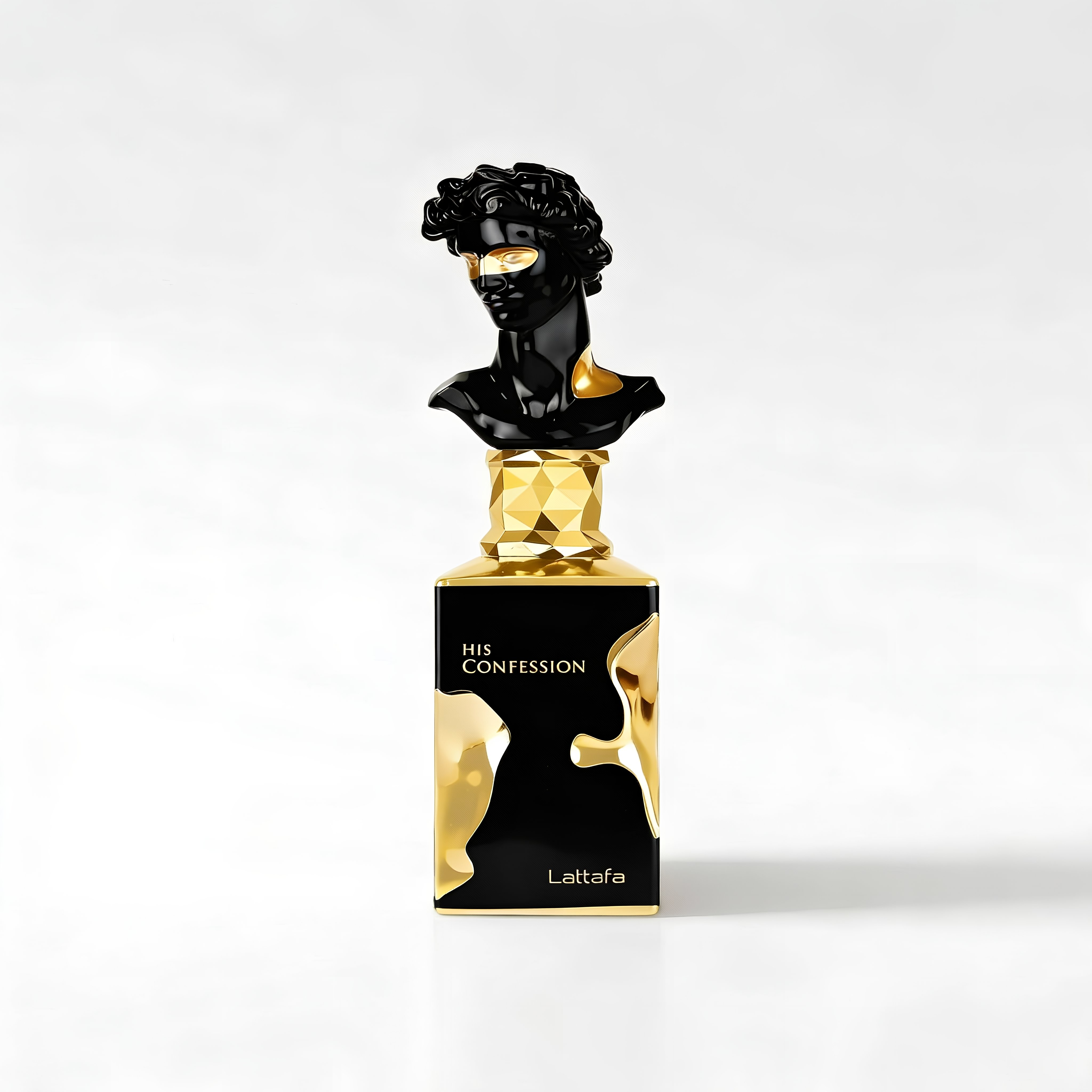 Lattafa His Confession for Men Eau de Parfum Spray, 3.4 Ounce