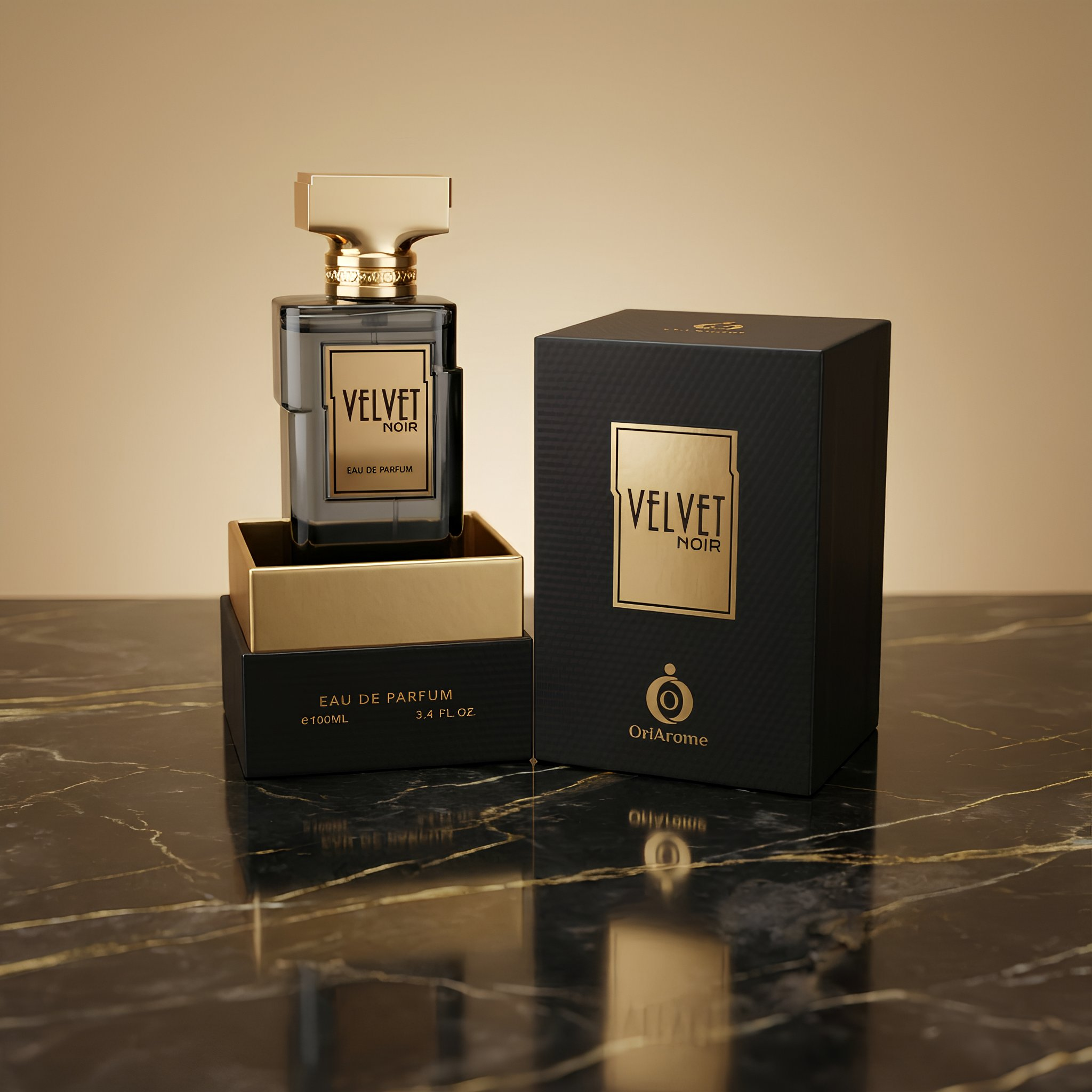 Ori Arome Velvet Noir Eau De Parfum Spray For Unisex 3.4 Ounce