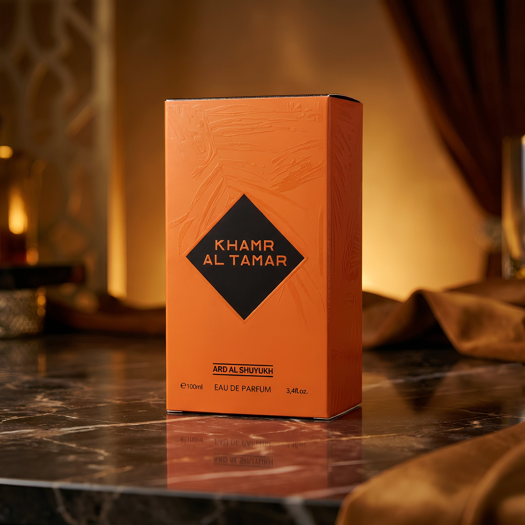 Ard Al Shuyukh Khamr Al Tamar Eau De Parfum Spray For Unisex 3.4 Ounce