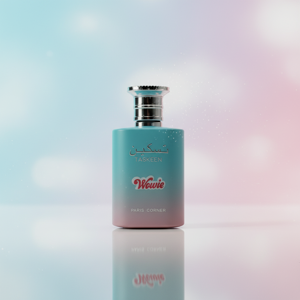 Paris Corner Taskeen Wowie Eau De Parfum Spray for Unisex, 3.4 Ounce