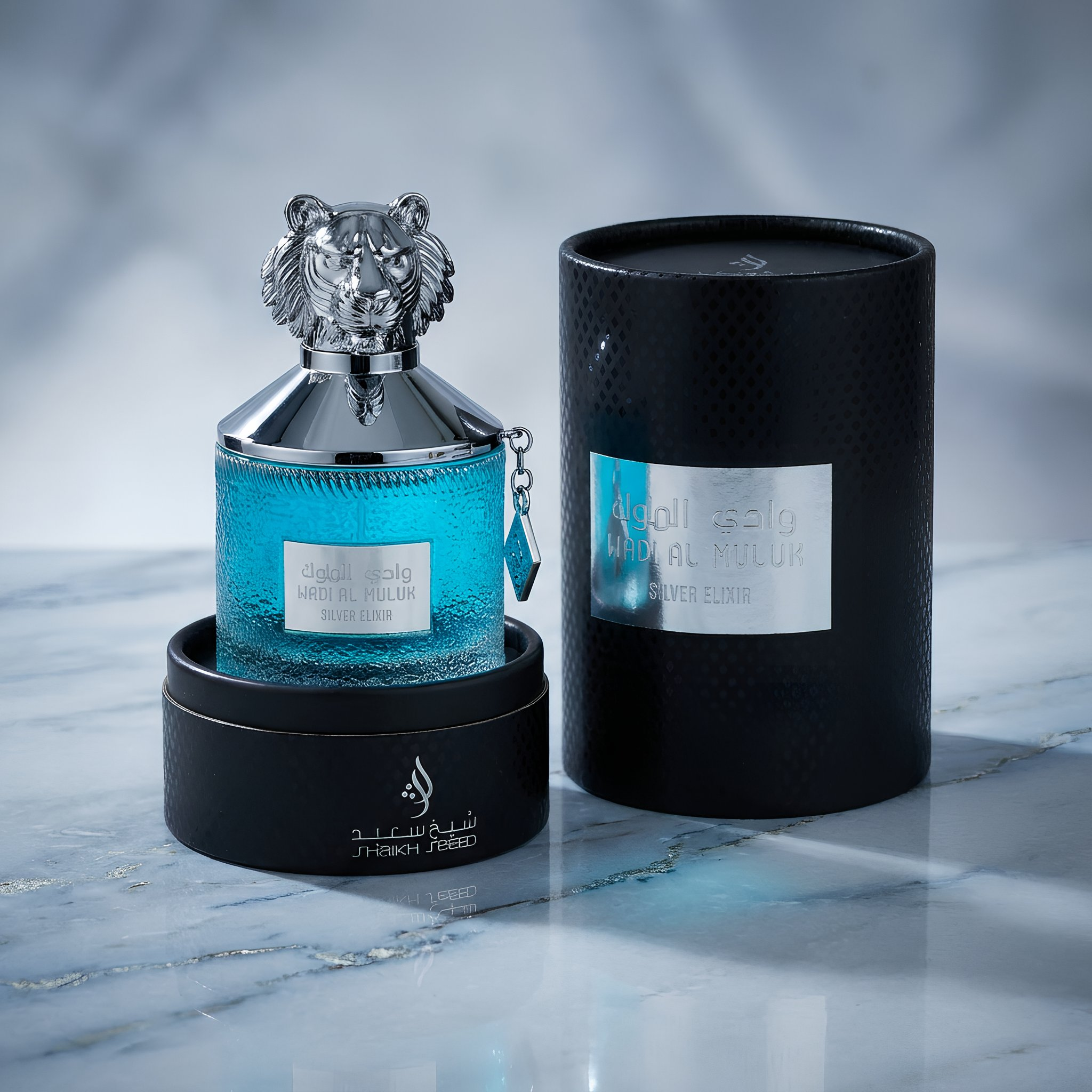 ORI AROME Wadi Al Muluk Silver Eau De Parfum Spray For Men 3.4 Ounce