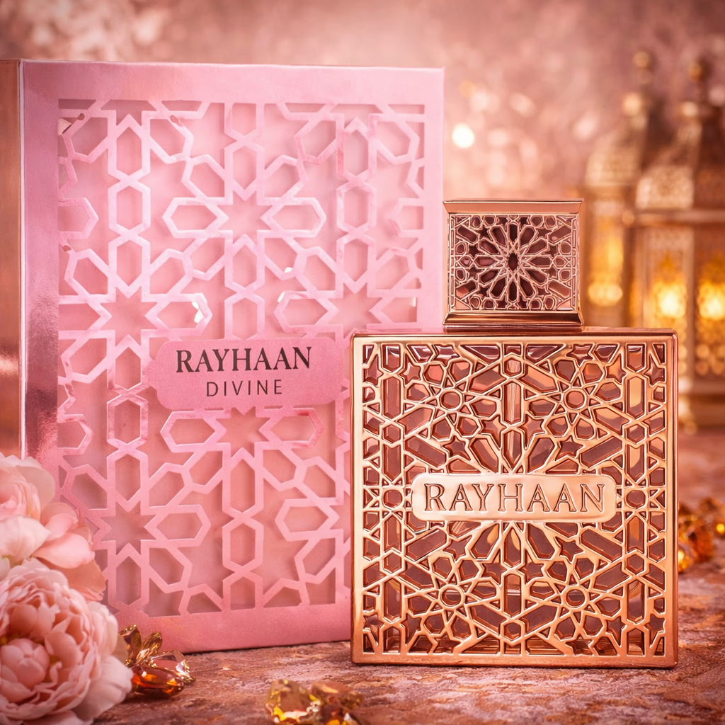 Rayhaan Divine Eau de Parfum Spray for Unisex,3.4 Ounce