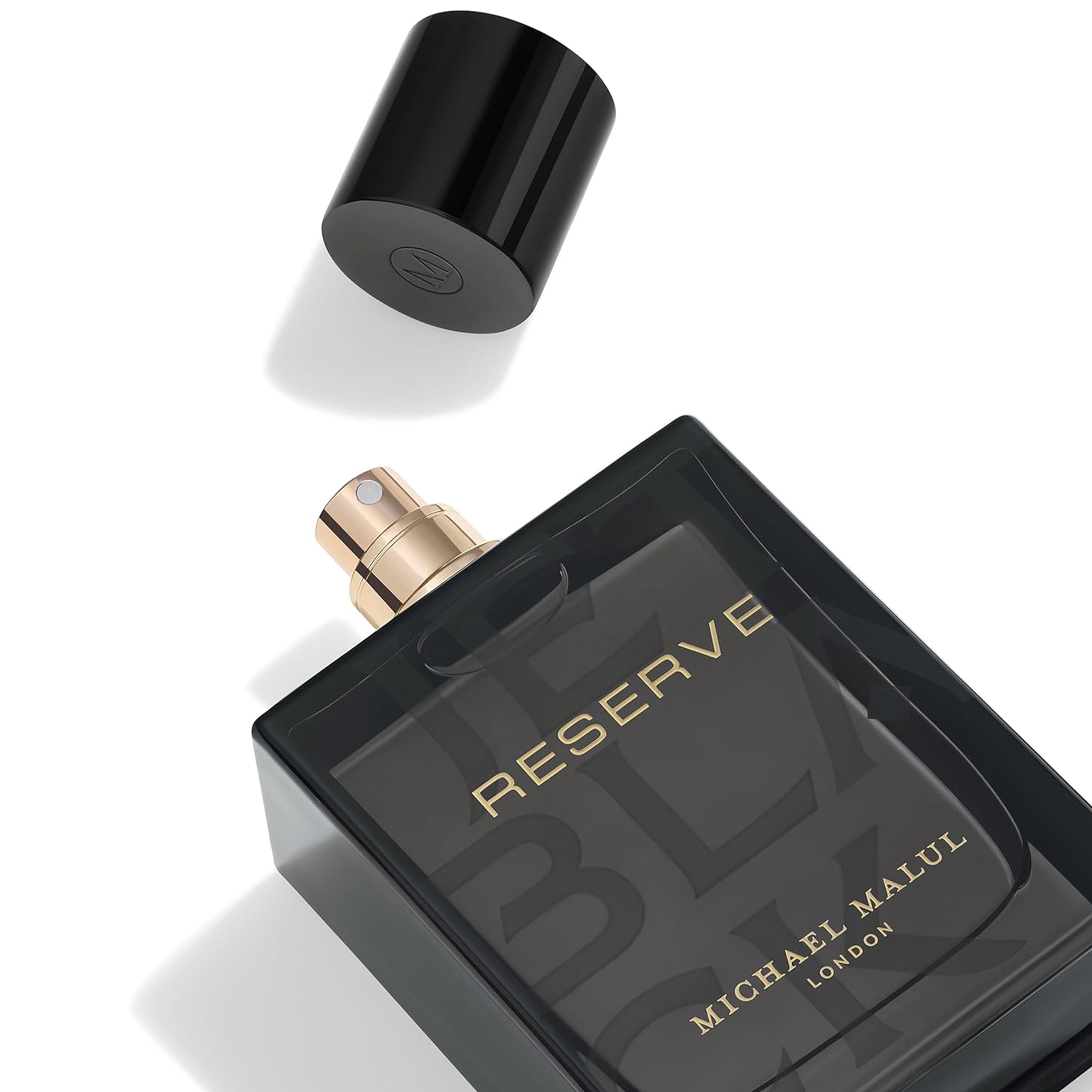 Michael Malul Jet Black Reserve Eau de Parfum for Men 3.4 Ounce