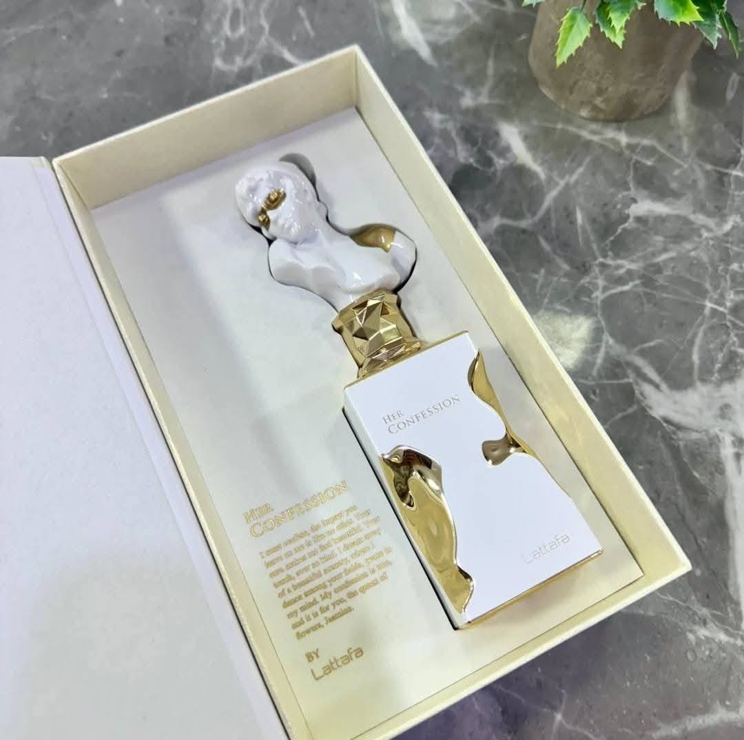 Lattafa Her Confession Eau de Parfum for Women, 3.40 Ounce