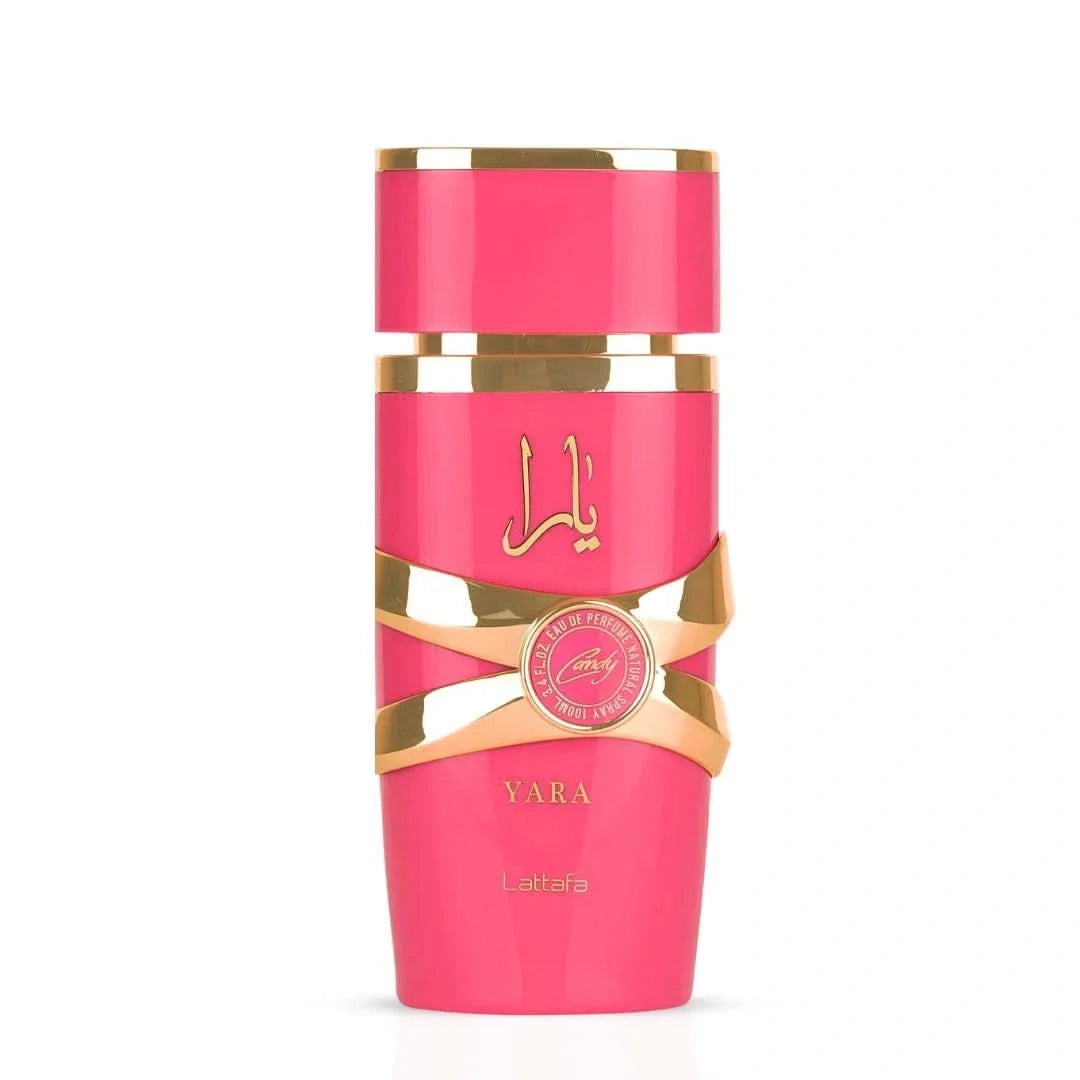 Lattafa 5-Piece Yara Collection (Yara Pink, Candy, Tous, Moi, Elixir) Fragrance Bundle for Women