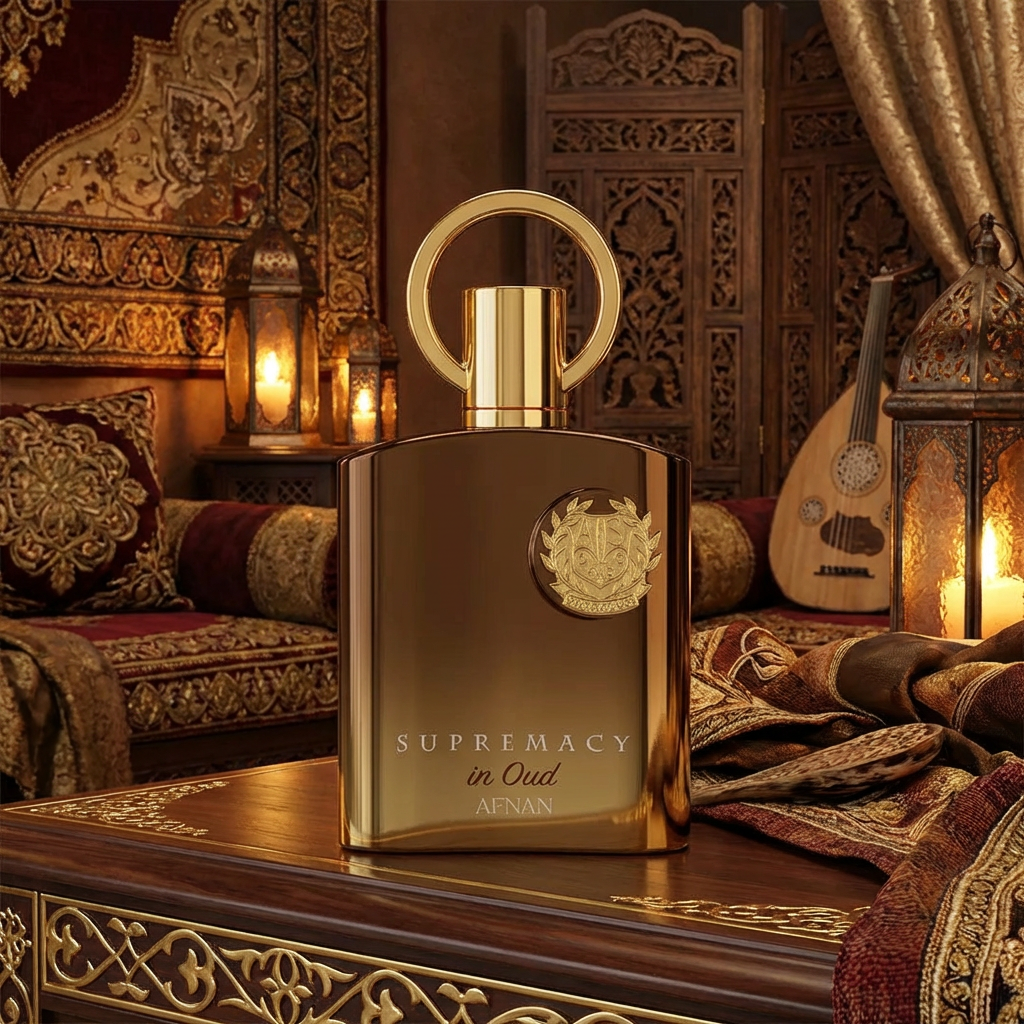 Afnan Supremacy in oud Eau De Parfum Spray For Men 3.4 Ounce