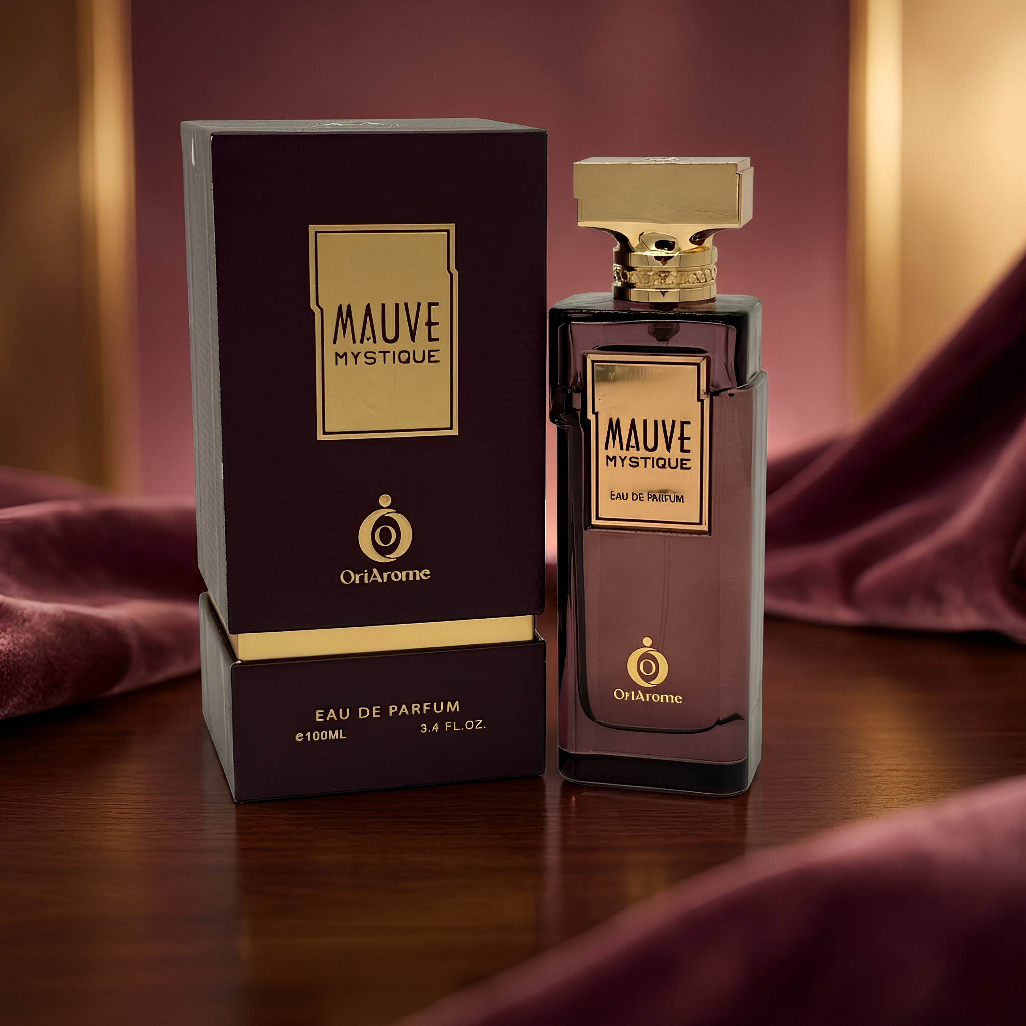 Ori Arome Mauve Mystique Eau De Parfum Spray For Unisex 3.4 Ounce