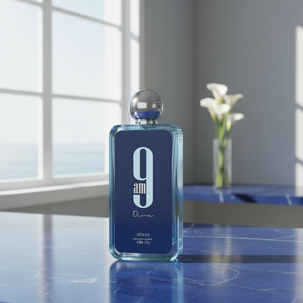 Afnan 9 AM Dive Eau De Parfum Spray For Unisex 3.4 Ounce