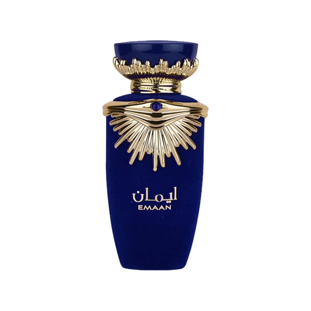 Lattafa Emaan Eau de Parfum Spray for Unisex, 3.4 Ounce