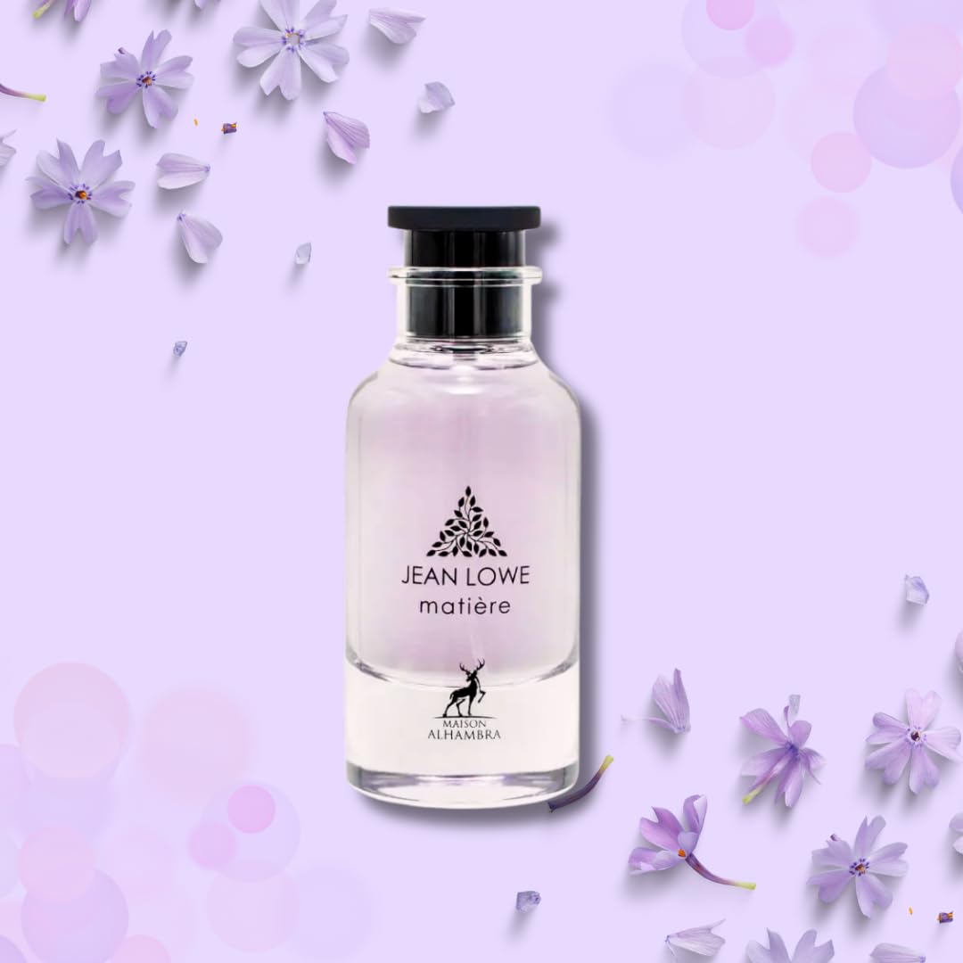 Maison Alhambra Jean Lowe Matiere for Unisex Eau de Perfum, 3.4 Ounce