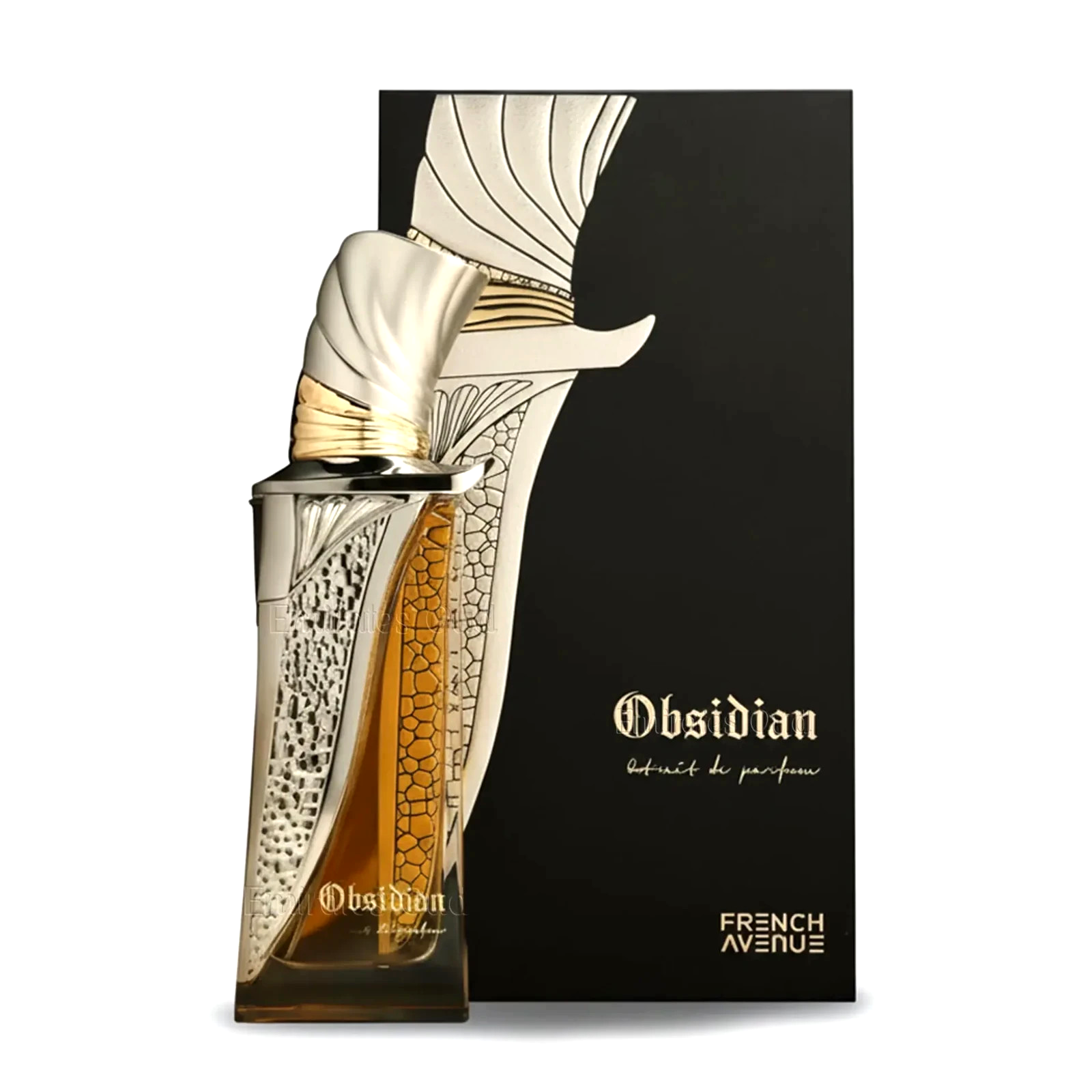 French Avenue Obsidian Extrait De Parfum Spray for Unisex, 3.4 Ounce