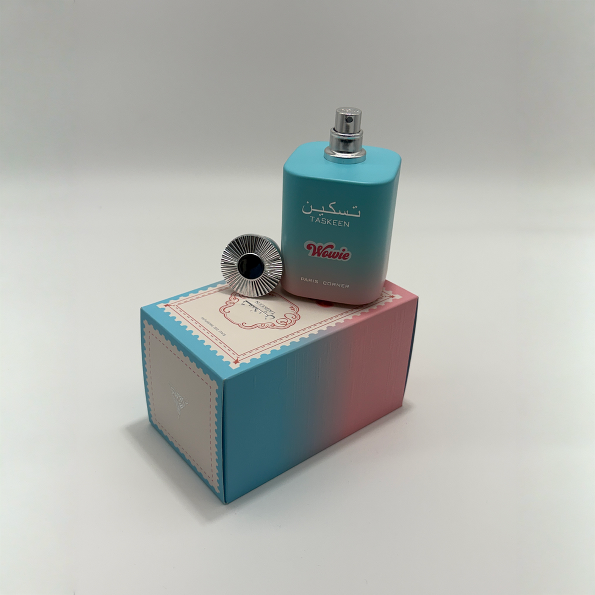 Paris Corner Taskeen Wowie Eau De Parfum Spray for Unisex, 3.4 Ounce