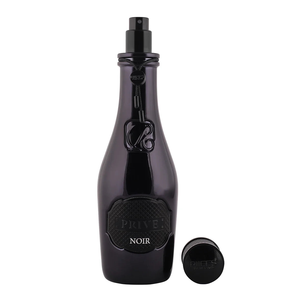 Riiffs Prive Noir Eau de Parfum Spray for Men, 3.4 Ounce